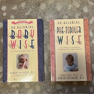 Like new sleep training parenting books on becoming baby wise & pre-toddler wise